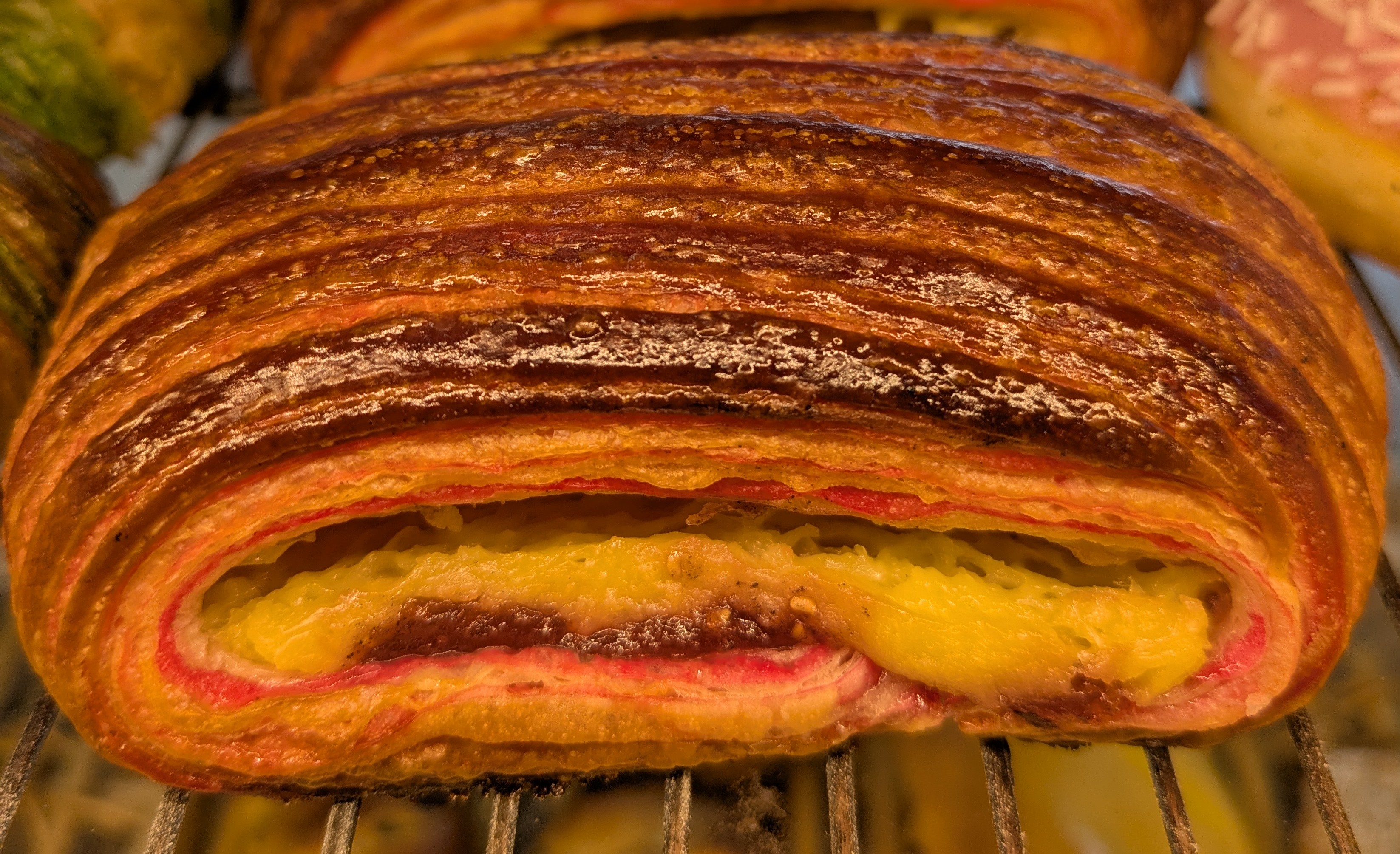 Feuilleté framboises